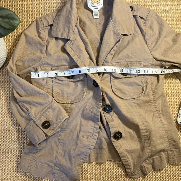 Beige cargo jacket Talbots - Picture 6 of 7